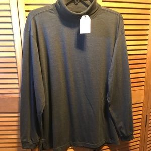 North Hudson Charcoal Grey Turtleneck Top